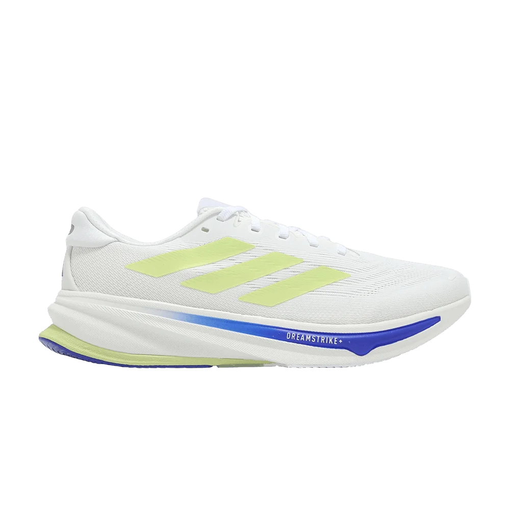 Кроссовки Adidas Supernova Rise 2 Wide 'White Blue Pulse Lime'