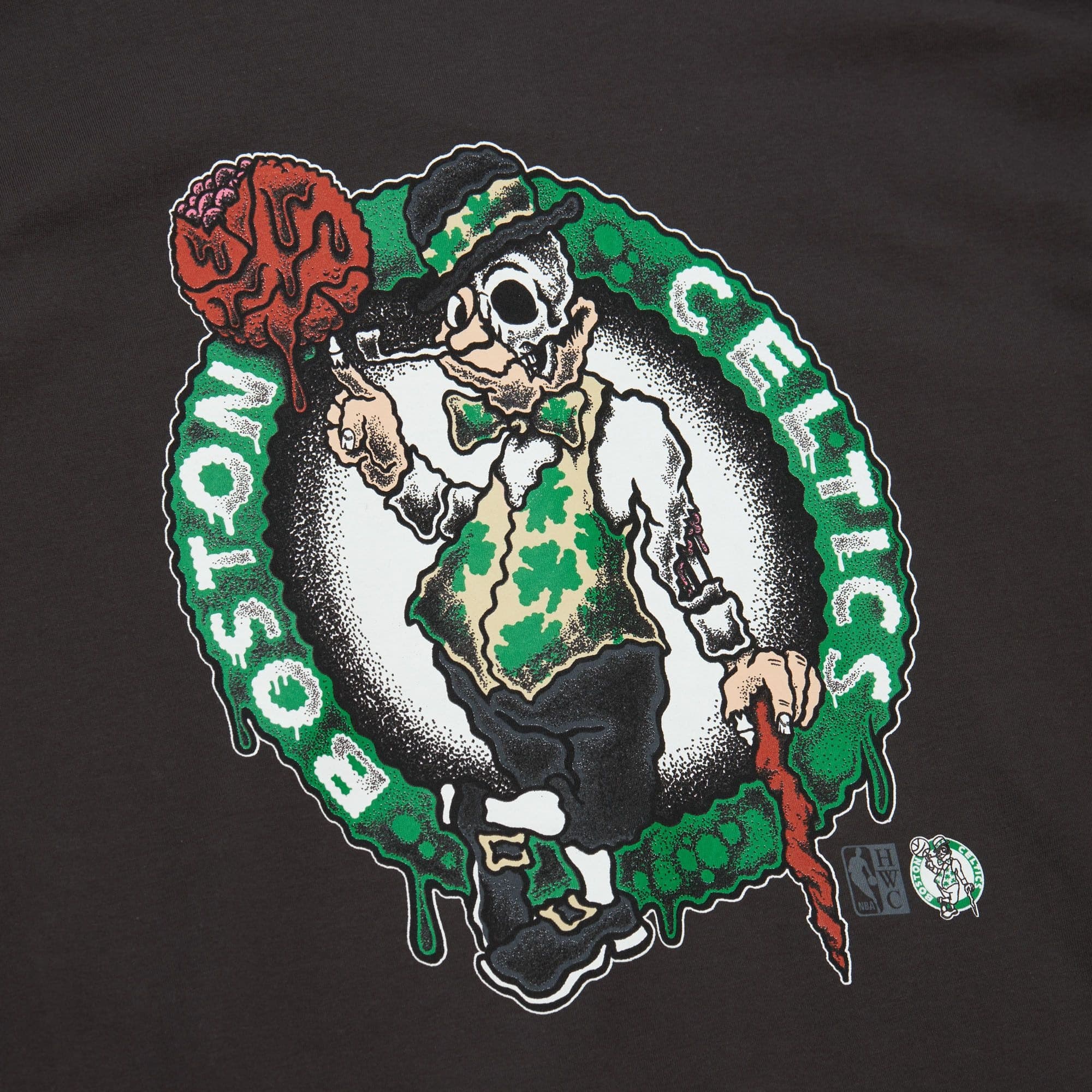 Футболка Mitchell & Ness Deconstructed Boston Celtics T-Shirt