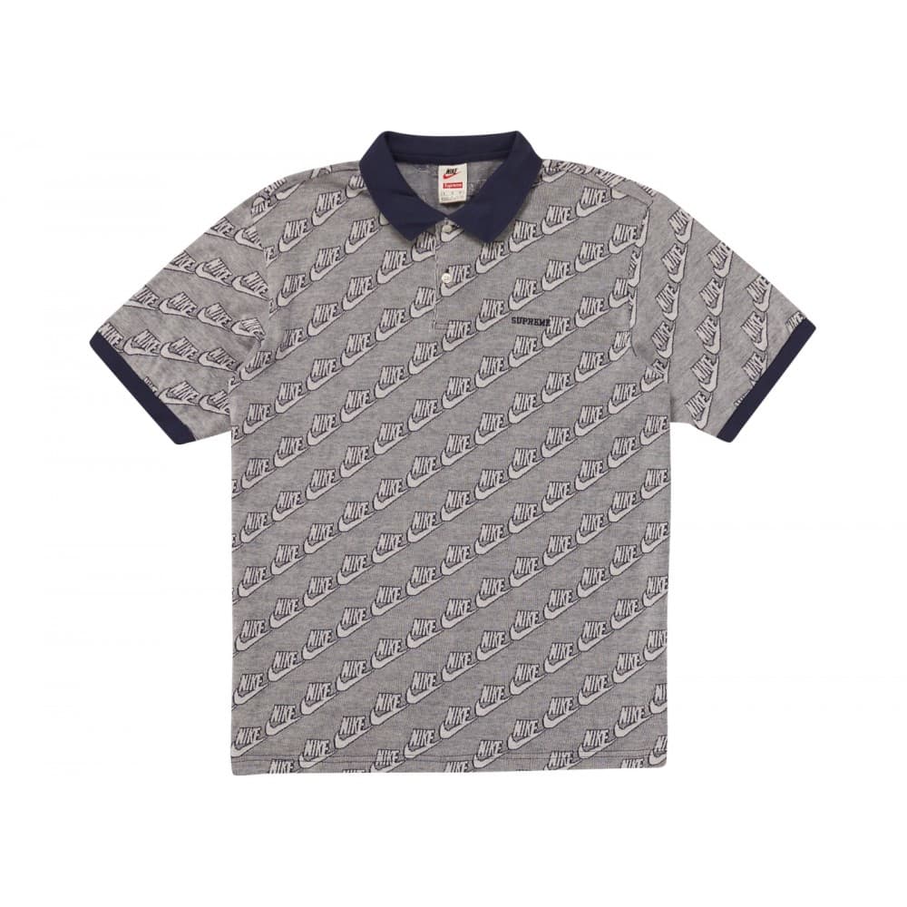 Поло Supreme x Nike Jacquard Polo Navy