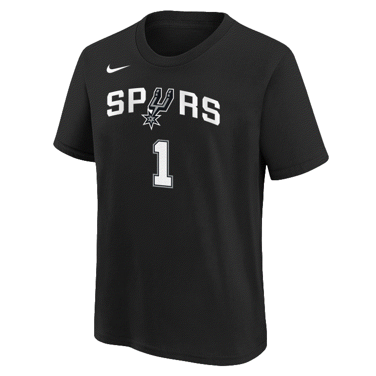 Баскетбольная футболка Nike Victor Wembanyama San Antonio Spurs 2024 Icon NBA Youth T-Shirt