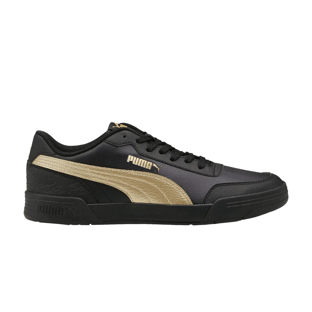 Krossovki-Puma-Caracal-Celestial-Black-Team-Gold