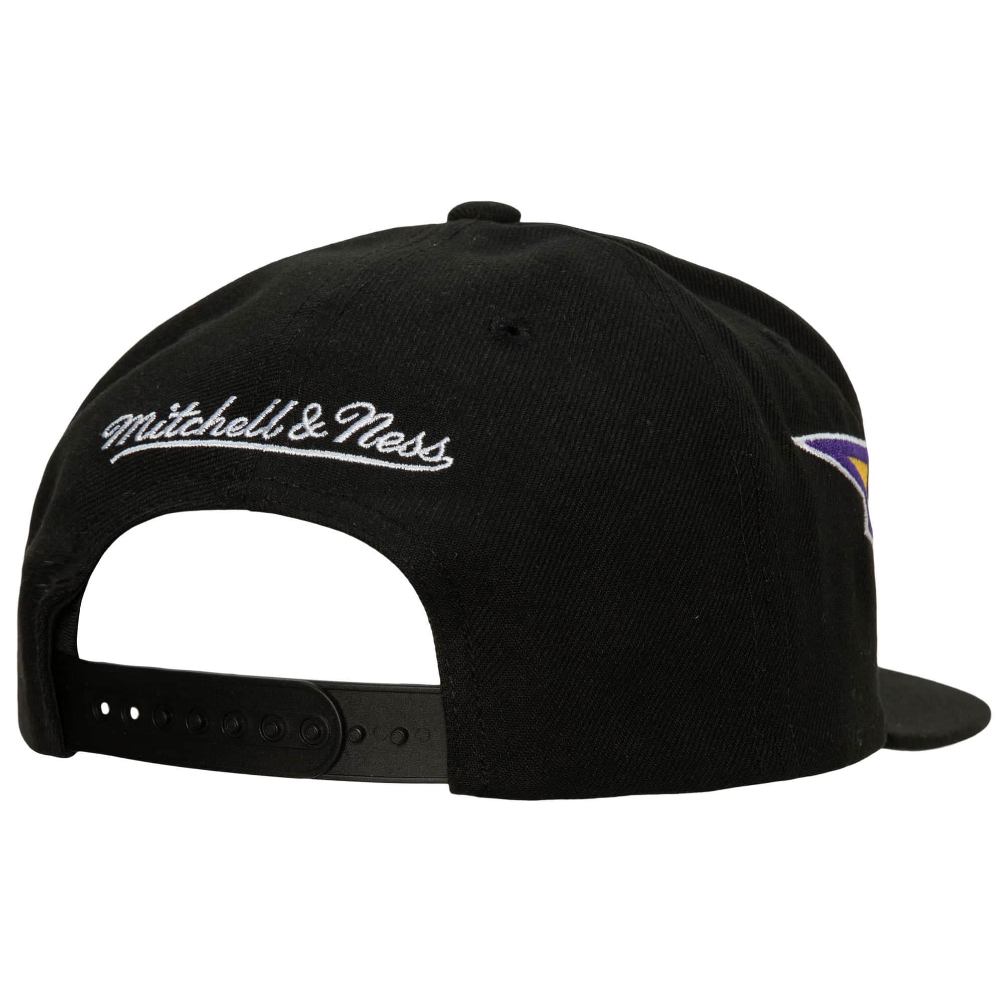 Бейсболка Mitchell & Ness Double Trouble Snapback Los Angeles Lakers Hat
