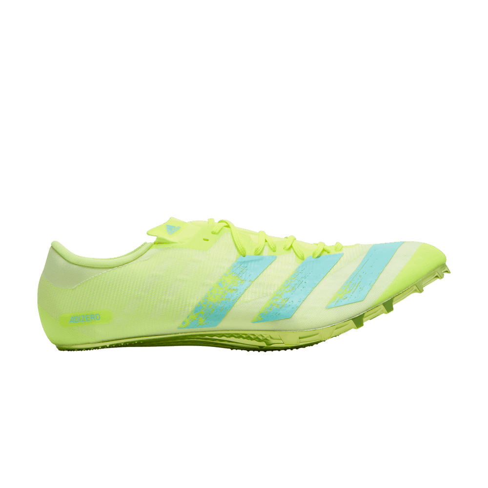 Кроссовки adidas Adizero Prime Sprint Spikes 'Solar Yellow Clear Aqua'