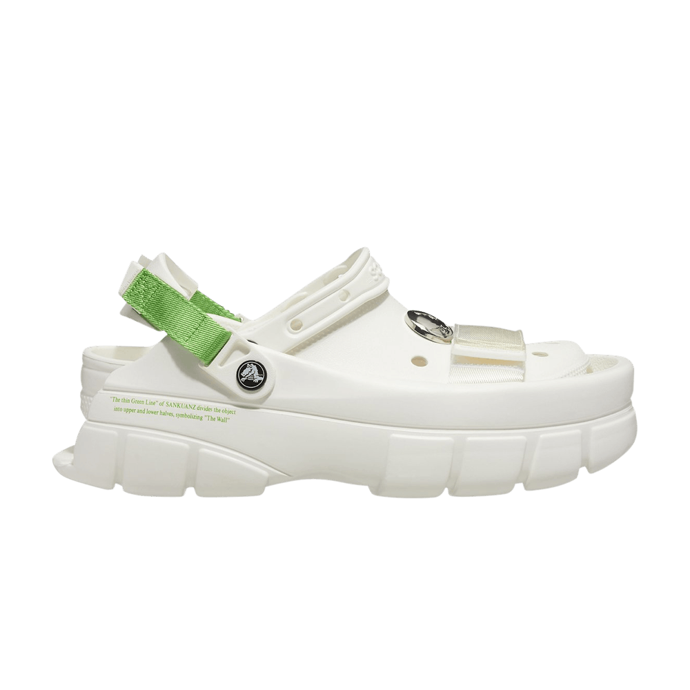 Кроссовки Crocs Sankuanz x Clog 'White Green'