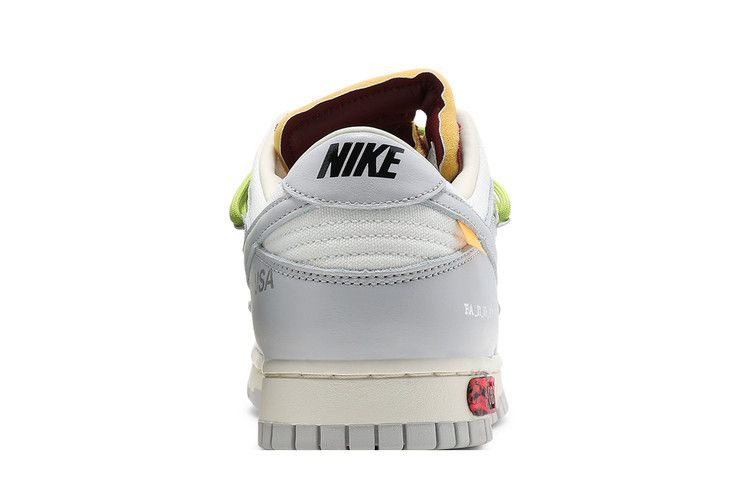 Кроссовки Off-White x Nike Dunk Low 'Lot 08 of 50'
