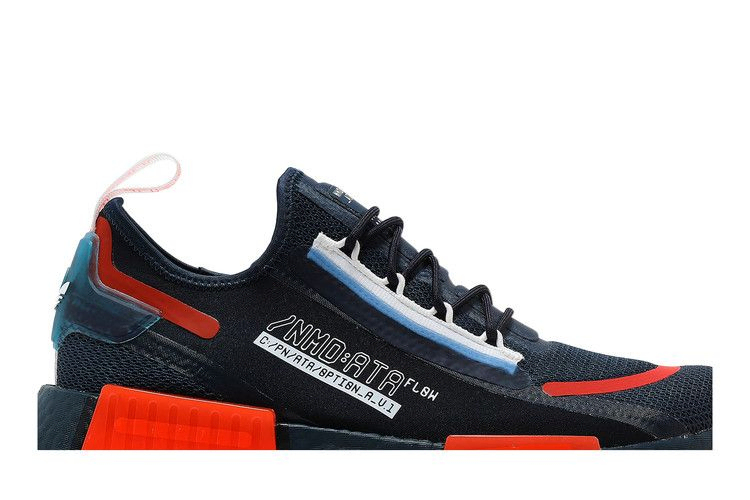 Кроссовки Adidas NMD_R1 Spectoo 'Crew Navy Solar Red'