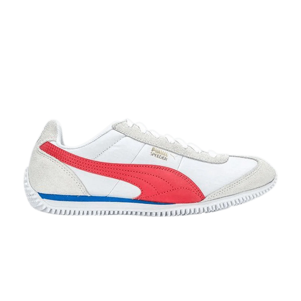 Krossovki-Puma-Speeder-SD-White-High-Risk-Red