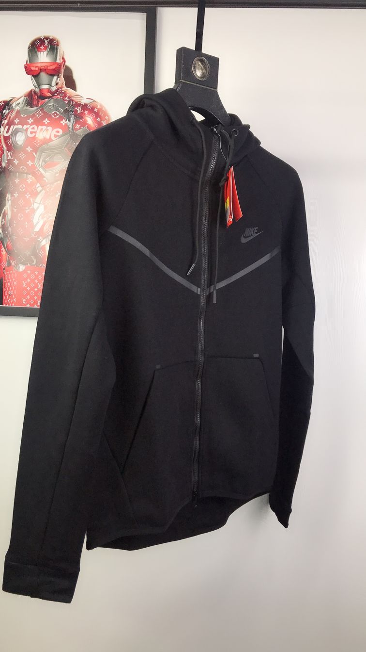 Толстовка Nike Tech Fleece Jacket Black