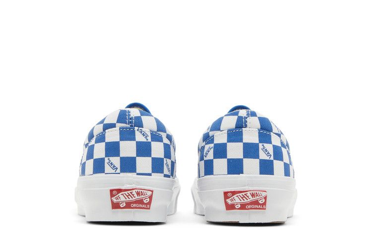 Кроссовки Vans OG Era LX 'Checkerboard Logo - Nautical Blue'