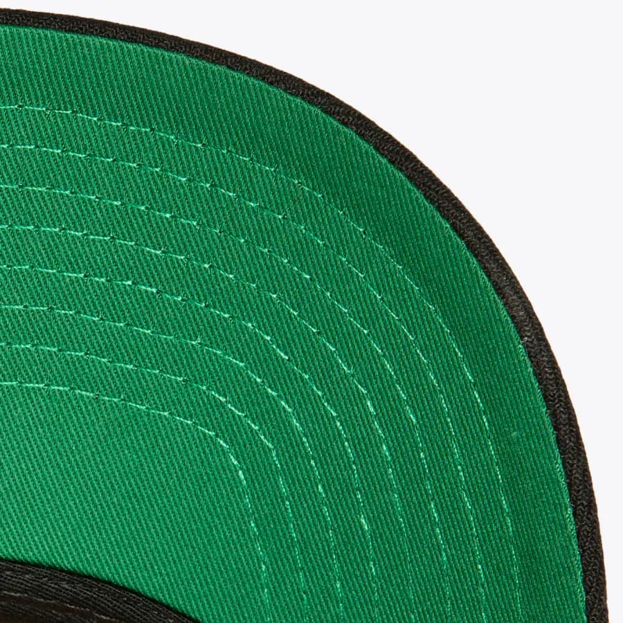 Бейсболка Mitchell & Ness Gold Pittsburgh Penguins Boom Text Pro Vintage Snapback Hat