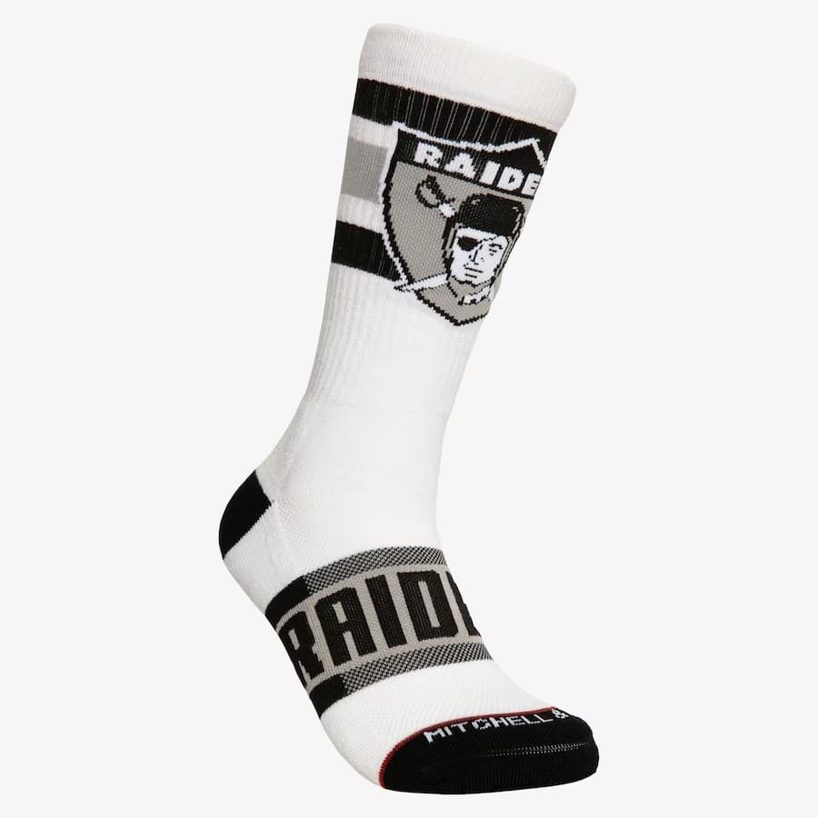 Спортивные носки Mitchell & Ness Oakland Raiders Hail Mary Crew Socks
