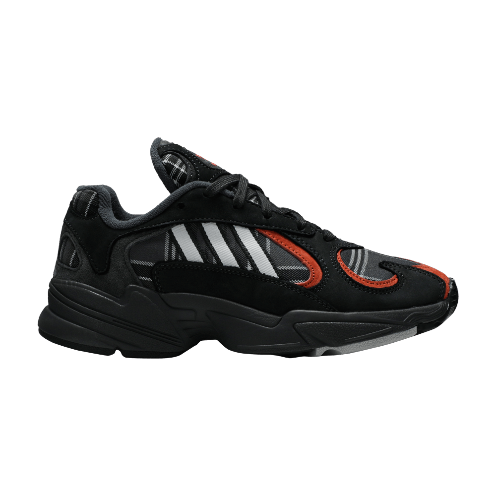 Кроссовки Adidas Yung-1 'Orange Plaid'