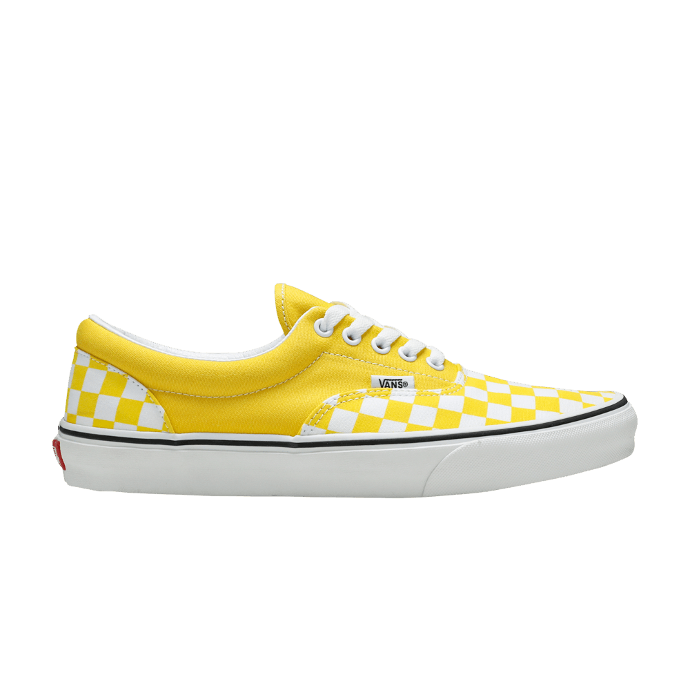Кроссовки Vans Era 'Checkerboard Vibrant Yellow'