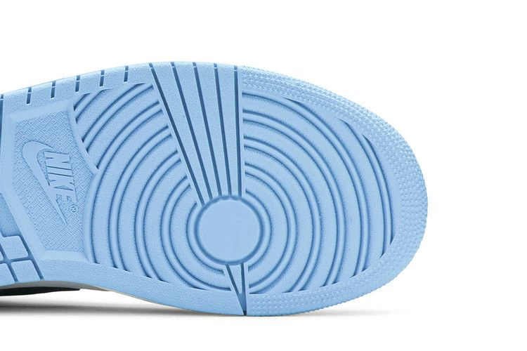 Кроссовки Air Jordan 1 Mid 'Laser Blue'