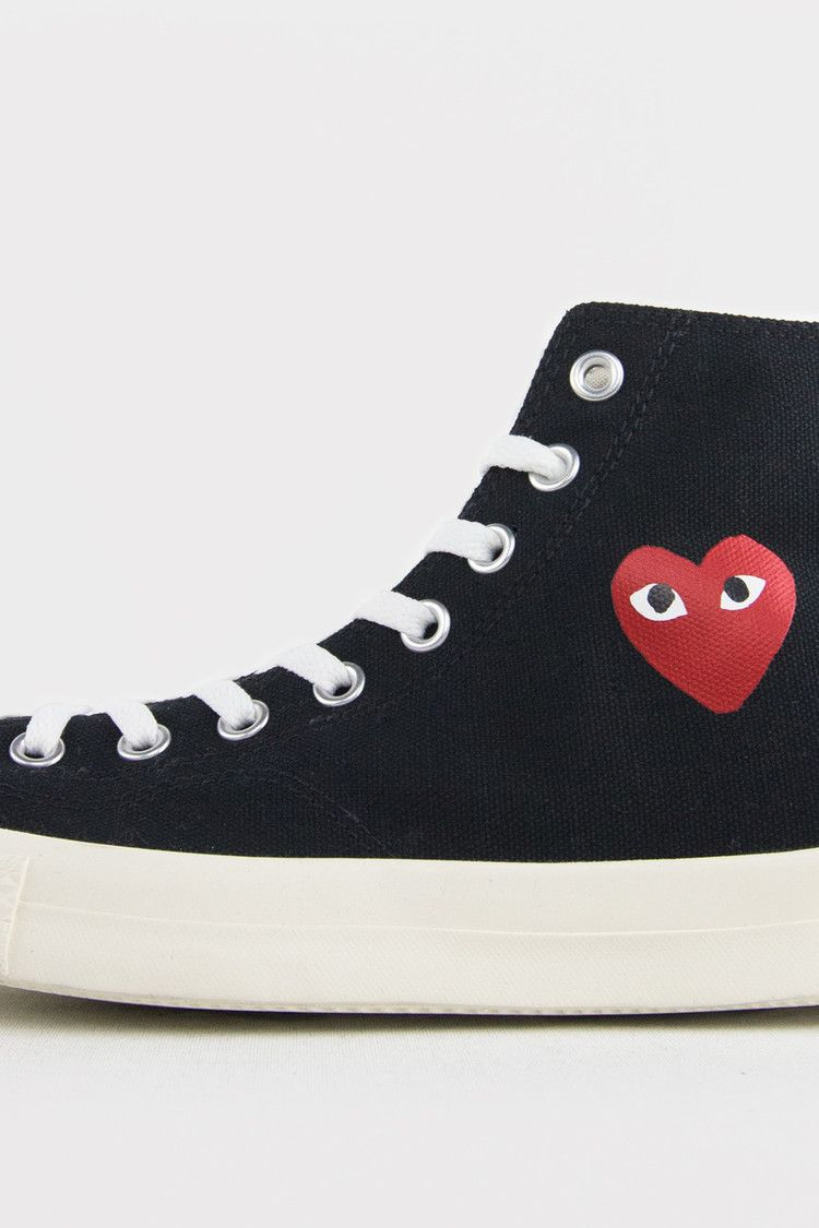 Кроссовки Comme des Garçons x Converse Chuck Taylor All Star Hi 'Black'