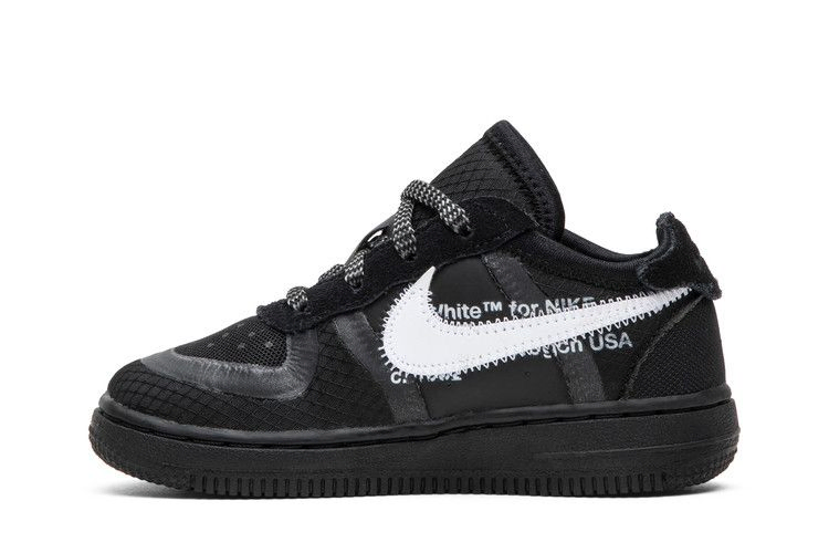 Кроссовки Off-White x Nike Air Force 1 Low TD 'Black'