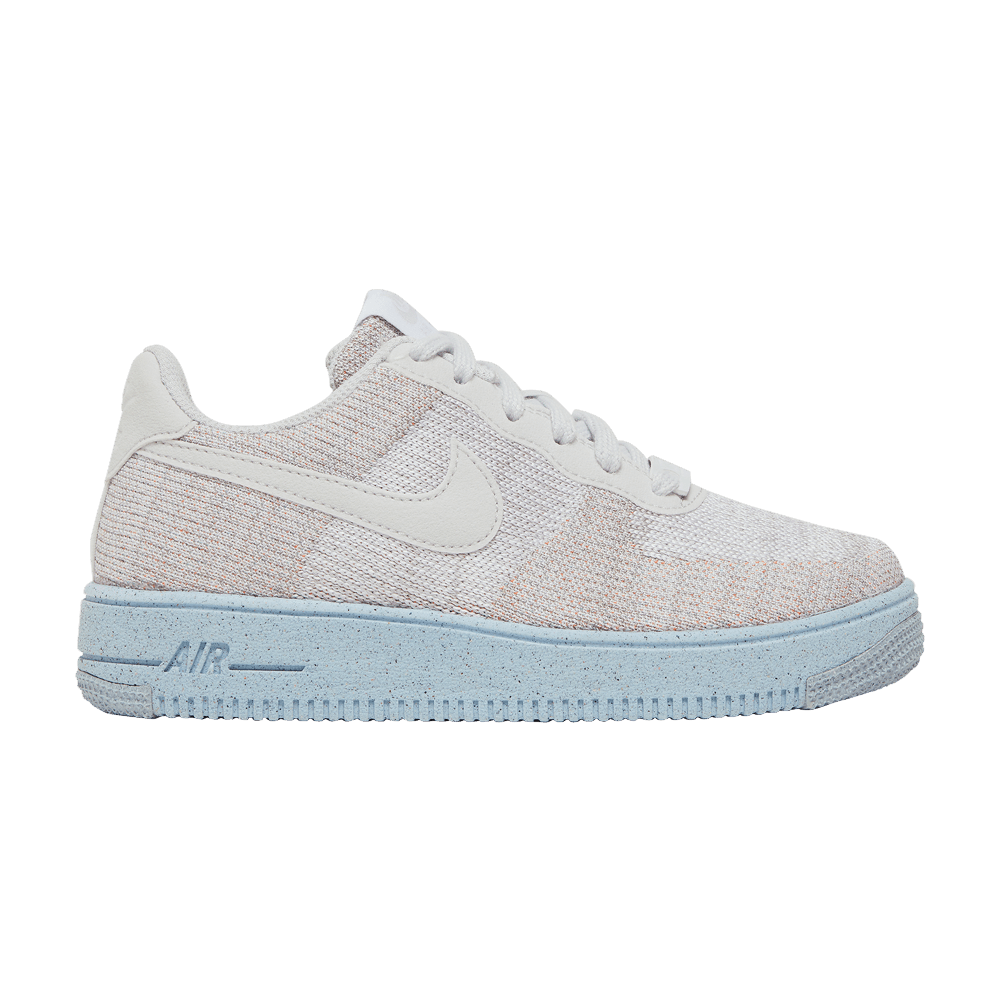 Кроссовки Nike Air Force 1 Crater Flyknit GS 'White Chambray Blue'