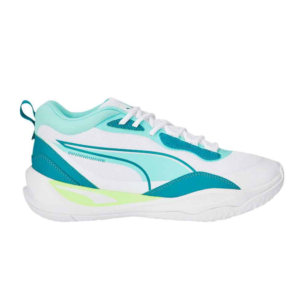 Кроссовки Puma Playmaker Pro 'White Electric Peppermint'