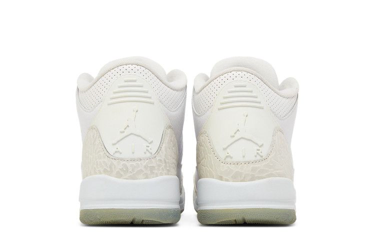 Кроссовки Air Jordan 3 Retro BG 'Triple White'