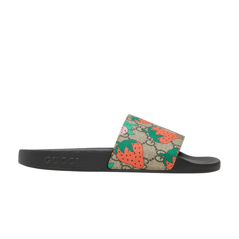 Кроссовки Gucci Wmns Slide 'Strawberry'