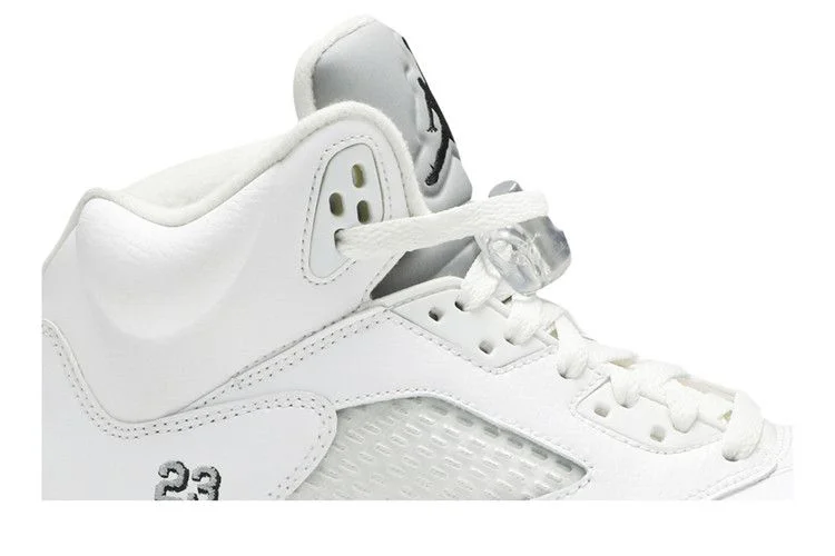 Кроссовки Air Jordan 5 Retro BG 'White Metallic' 2015