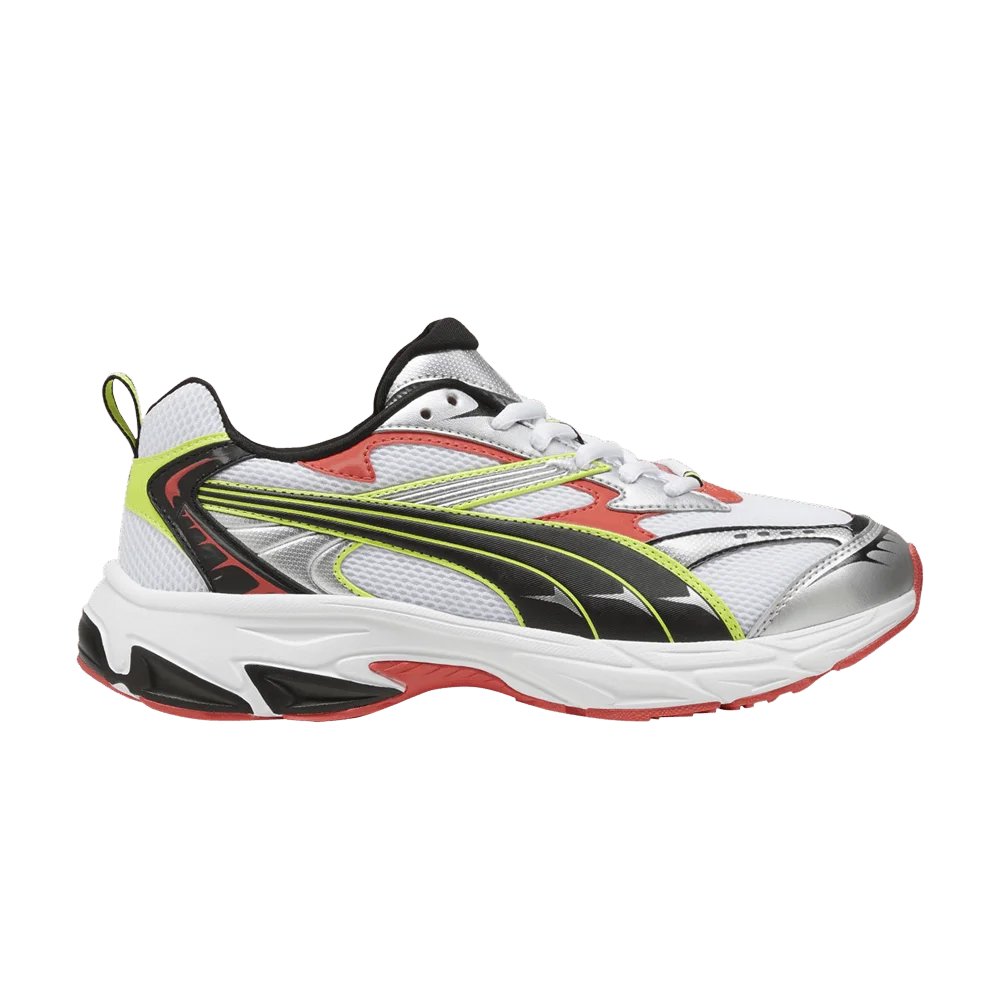 Krossovki-Puma-Morphic-White-Active-Red