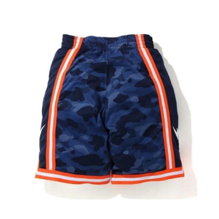 Спортивные шорты BAPE Color Camo Wide Basketball Shorts Navy