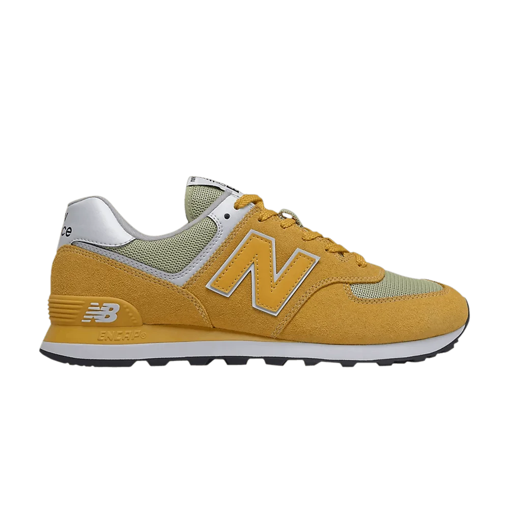 Krossovki-New-Balance-574-Aspen-Yellow