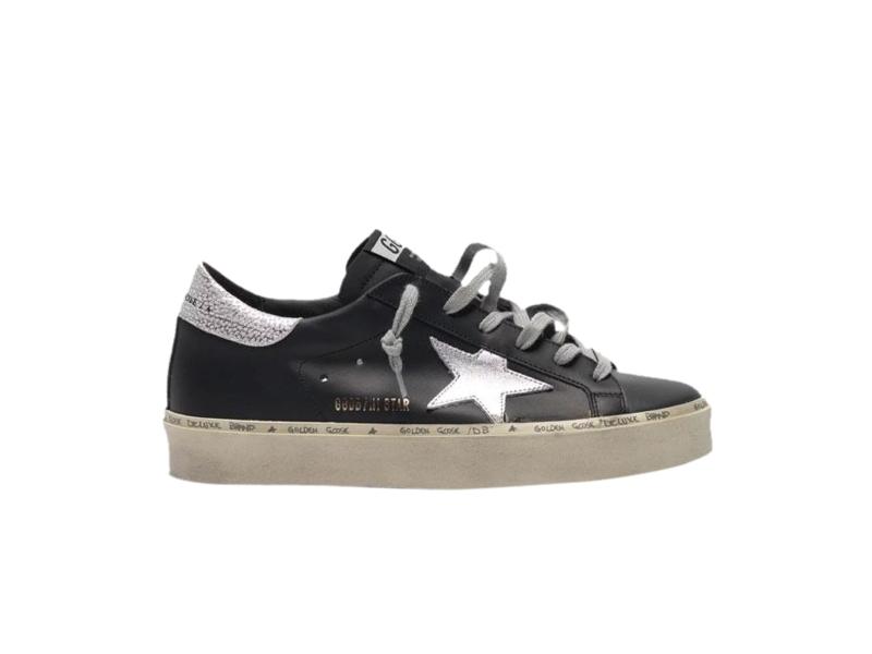 Кроссовки Golden Goose Wmns Hi Star Black Silver