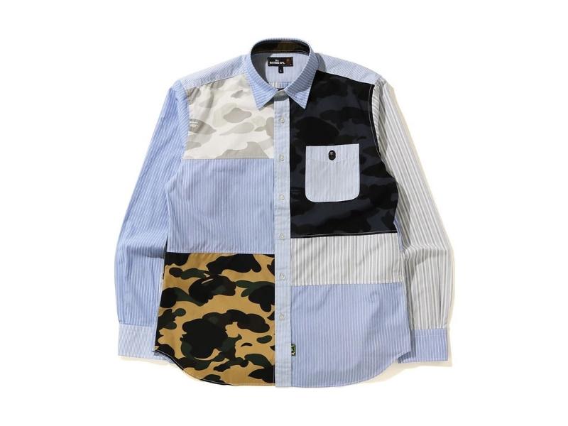 Рубашка BAPE 1st Camo Multi Pattern Shirt Multi