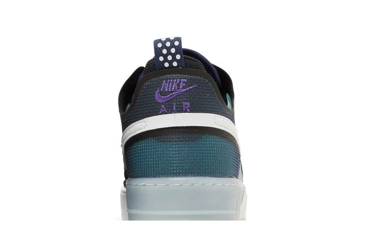 Кроссовки Nike Air Force 1 React 'Midnight Navy Teal'