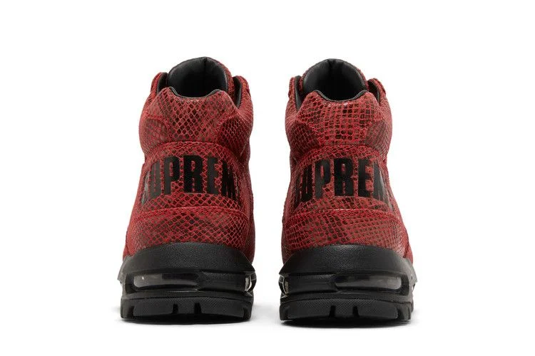 Supreme x Nike Air Max Goadome 'Red Snakeskin'