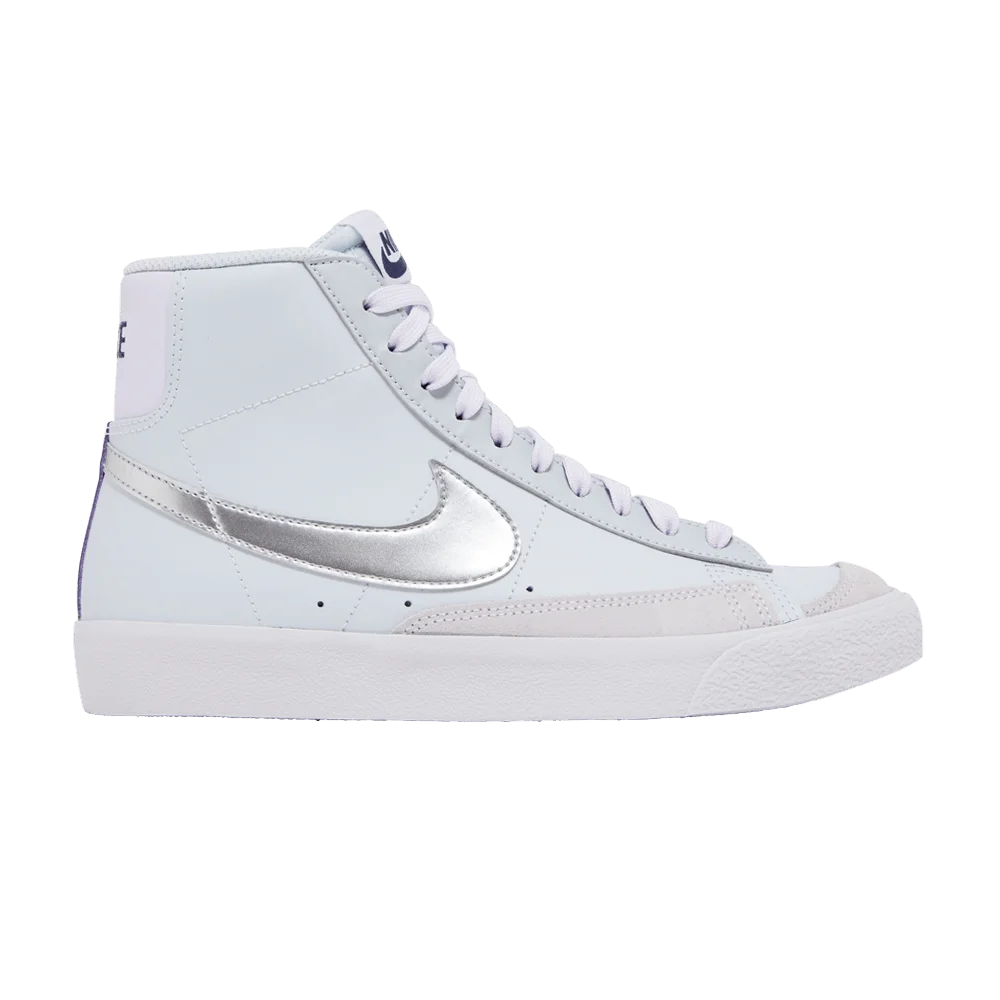 Krossovki-Nike-Blazer-Mid-77-GS-Platinum-Grape-Metallic-Silver