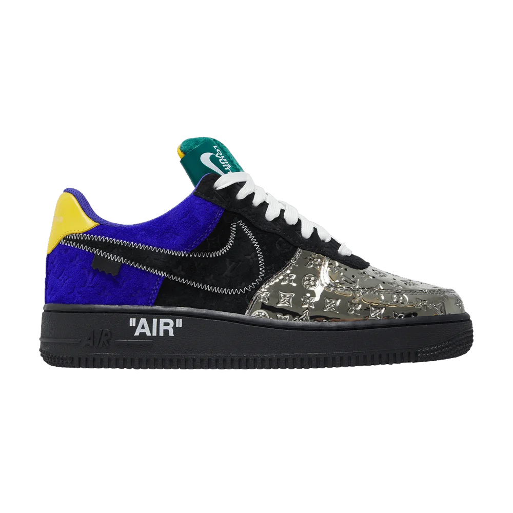 Krossovki-Louis-Vuitton-x-Nike-Air-Force-1-Low-Multi-Color-Patchwork