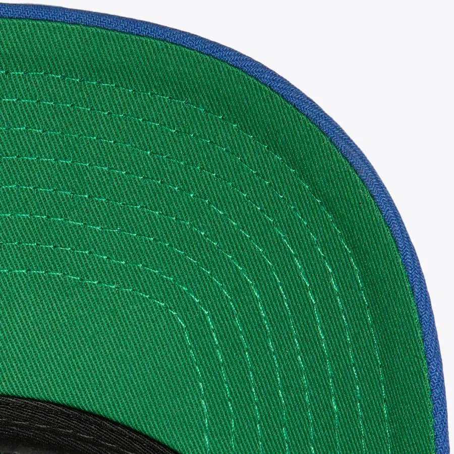 Бейсболка Mitchell & Ness White Tampa Bay Lightning Boom Text Pro Snapback Hat