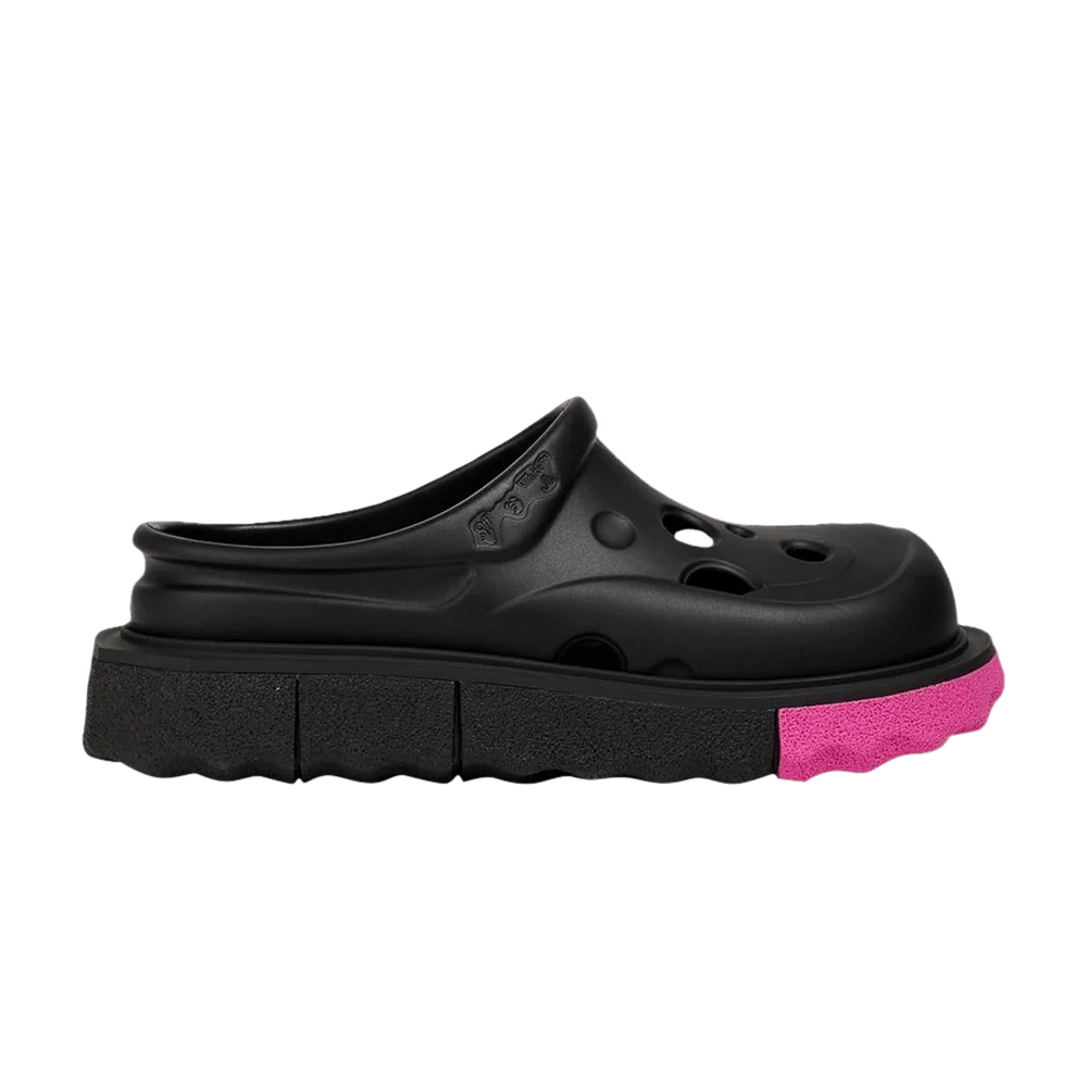 Сабо Off-White Wmns Sponge Meteor Clog 'Black Fuchsia'