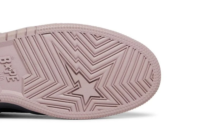 Кроссовки BAPE Sk8 Sta 'Pink Black'