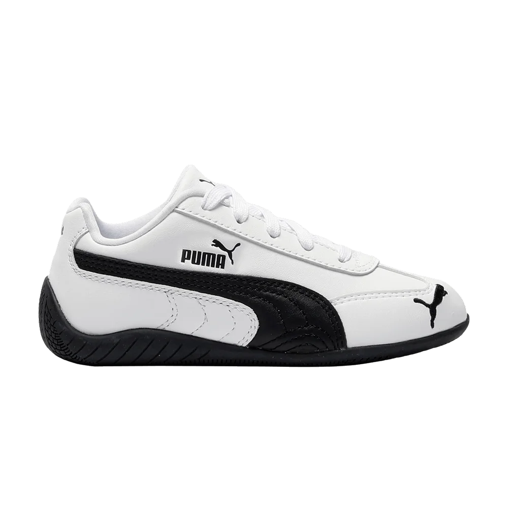 Krossovki-Puma-Speedcat-Leather-Little-Kid-White-Black
