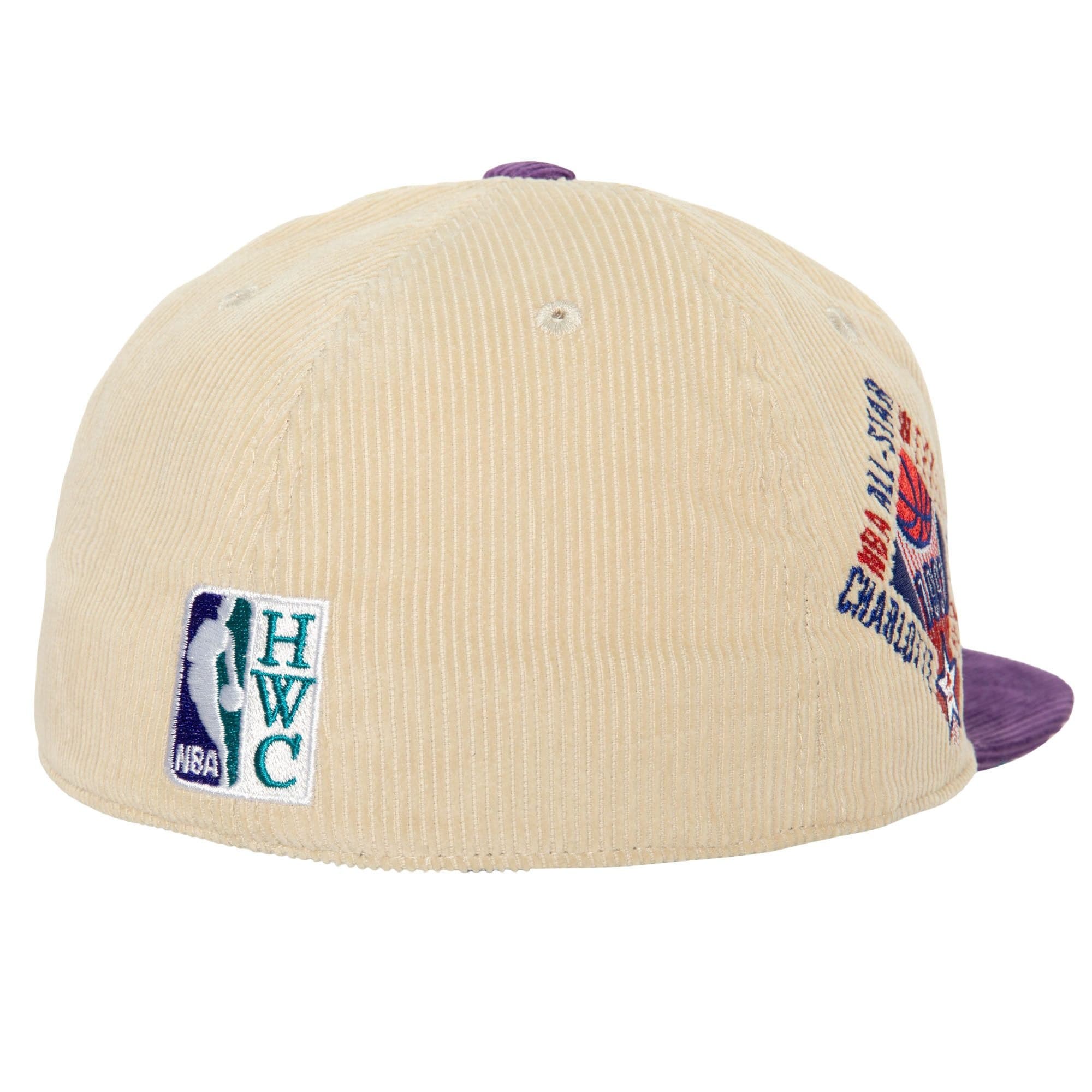 Mitchell-Ness-2-Tone-Team-Cord-Fitted-HWC-Charlotte-Hornets-Hat-1