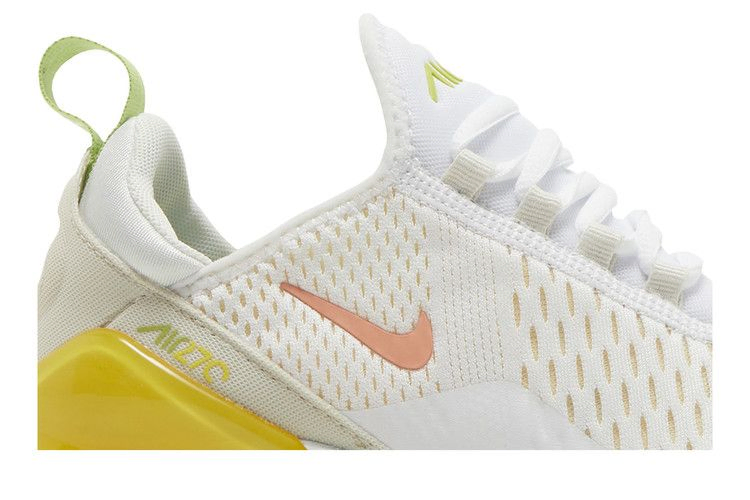 Кроссовки Nike Wmns Air Max 270 'White Yellow Strike'