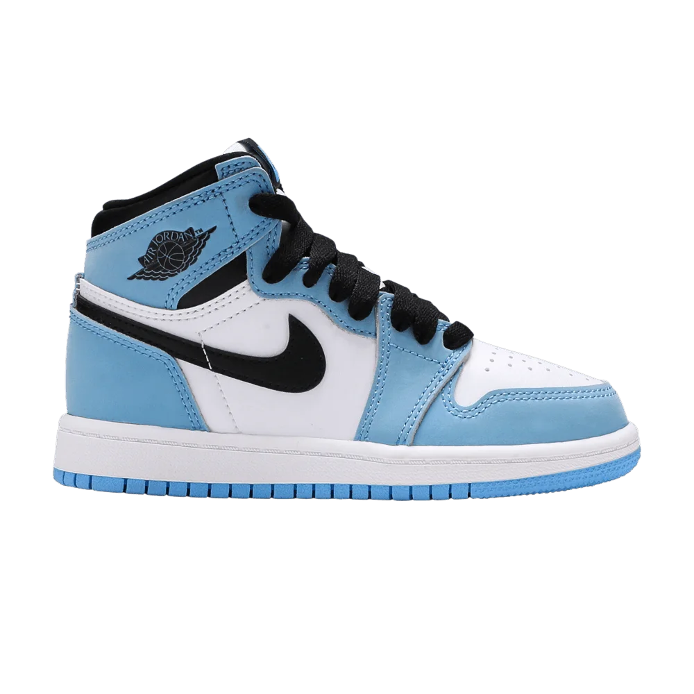 Кроссовки Air Jordan 1 Retro High OG PS 'University Blue'