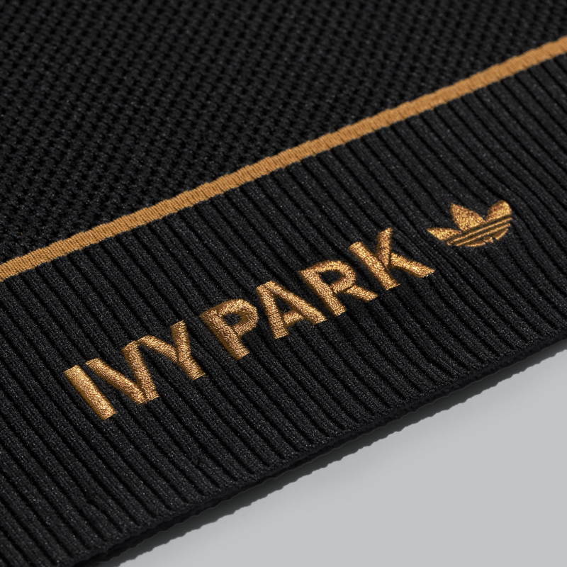 Спортивный топ adidas Ivy Park Knit Crop Top Black/Mesa