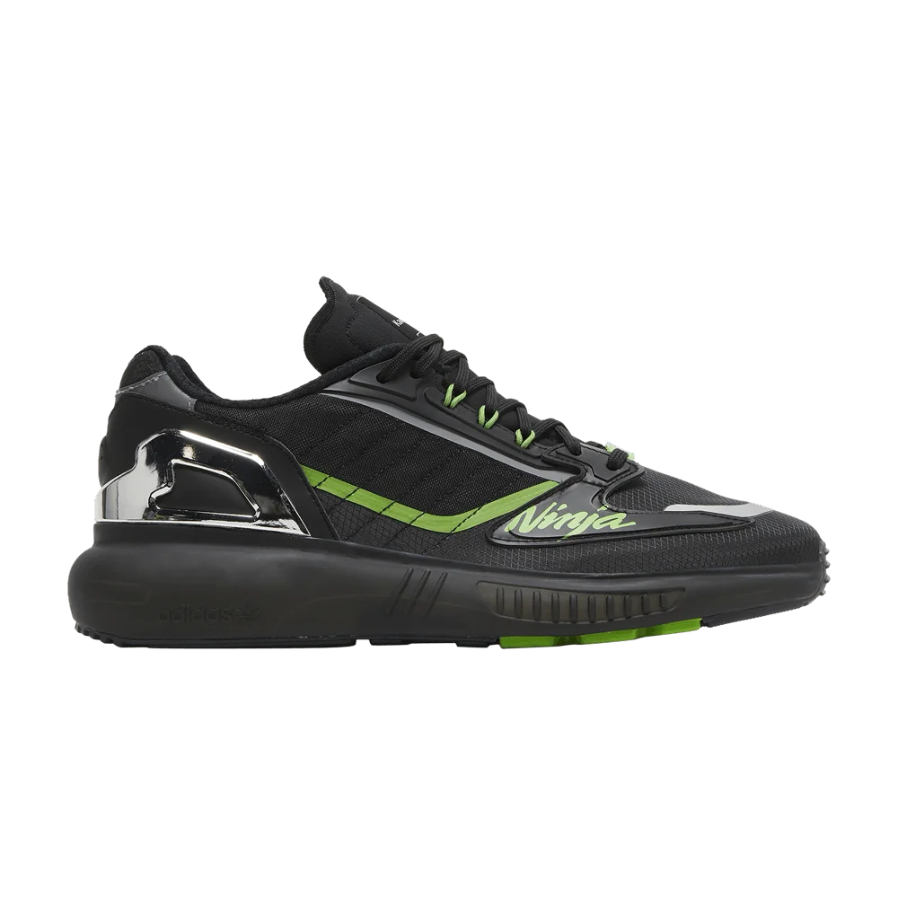 Кроссовки Kawasaki Ninja x adidas ZX 5000 Boost 'Black Green'