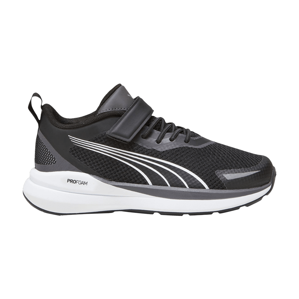 Кроссовки Puma Kruz Little Kid 'Black Silver'