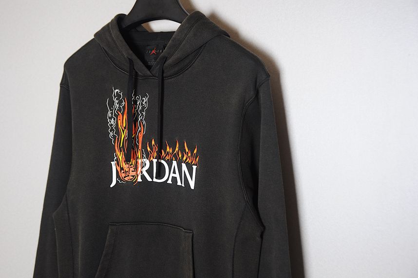 Худи Travis Scott MJ Fleece Hoodie Black