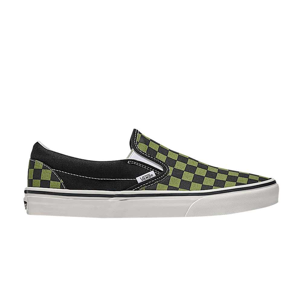Vans Classic Slip-On 'Checkerboard - Loden Green'