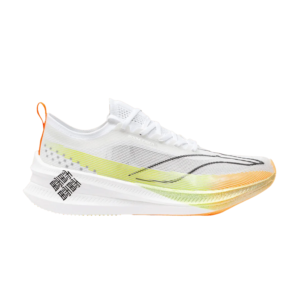 Кроссовки Li-Ning Feidian 3 Elite 'White Orange Green'