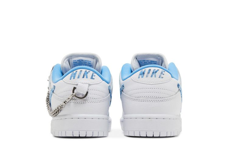 Кроссовки Nicole Hause x Nike Dunk Low Pro SB 'White University Blue'