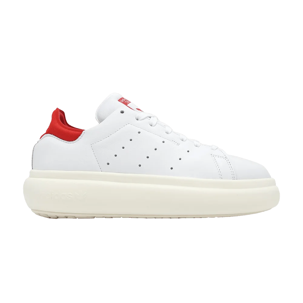 Krossovki-Adidas-Wmns-Stan-Smith-Platform-White-Scarlet
