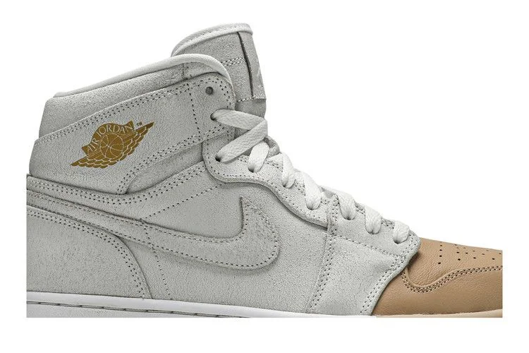Кроссовки Wmns Air Jordan 1 Retro High Premium 'Dipped Toe - White'